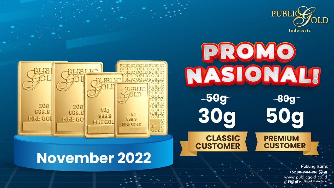 Promo Nasional PGBO Public Gold Indonesia