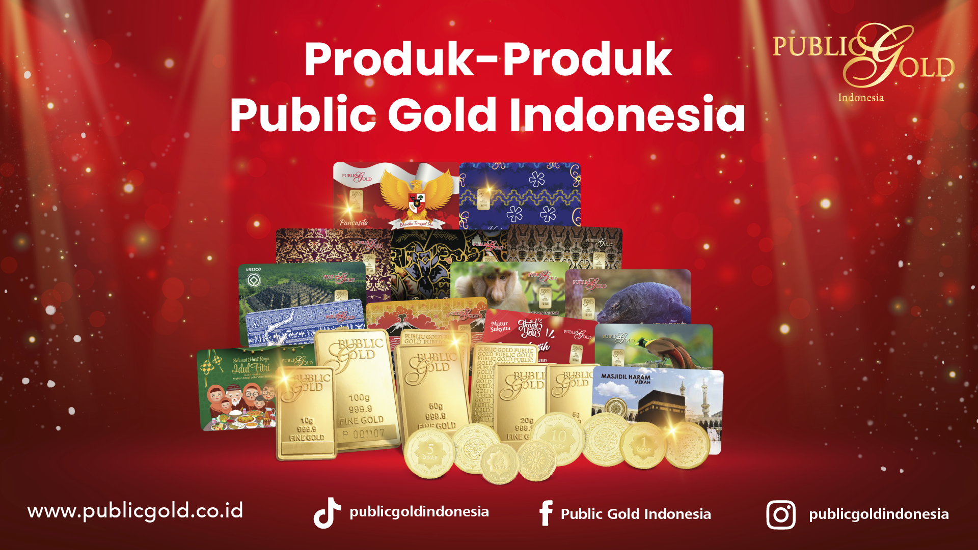 Produk-produk Public Gold Indonesia 2023