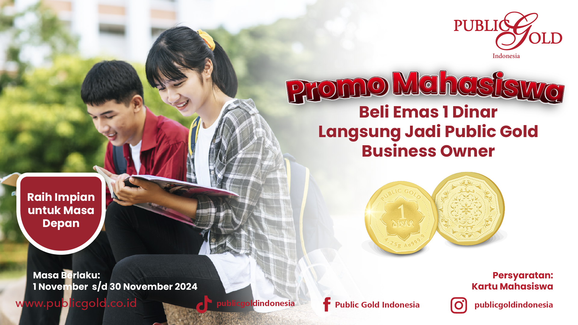 Promo PGBO Mahasiswa November