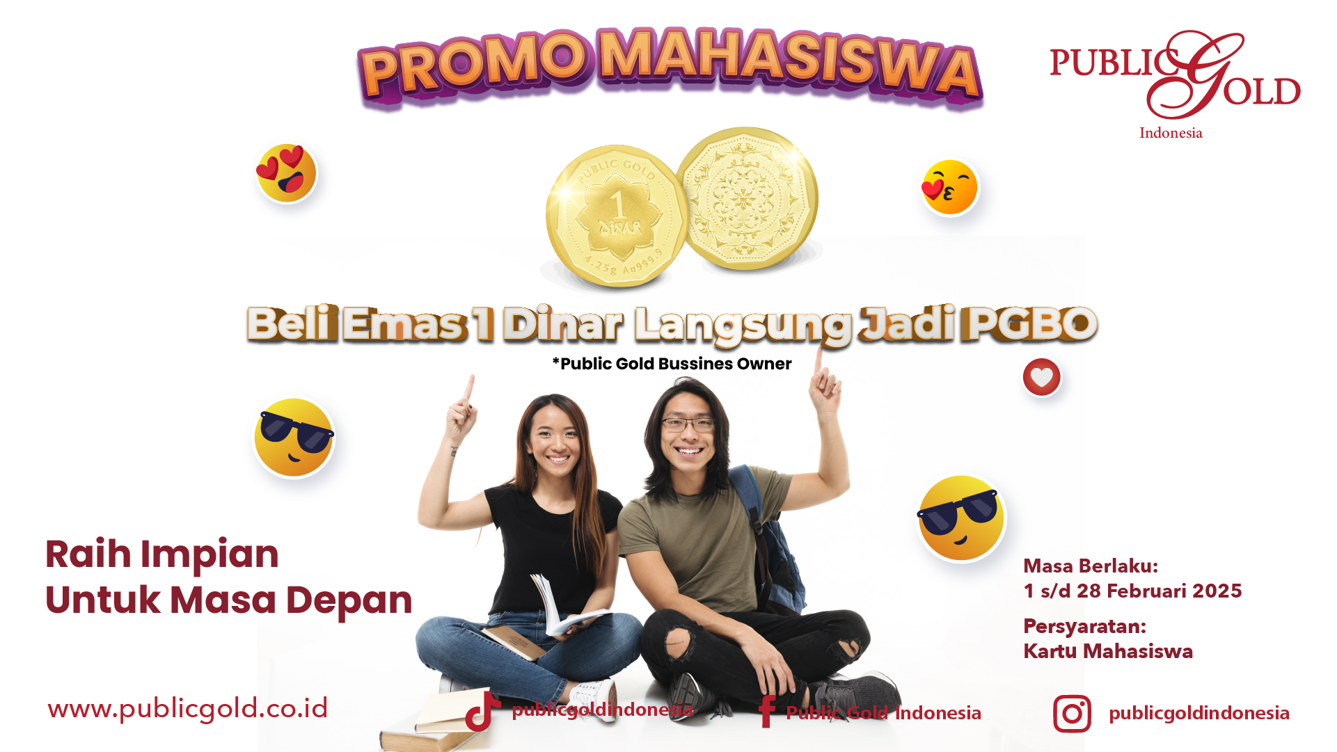 Promo PGBO MAHASISWA FEBRUARI 2025