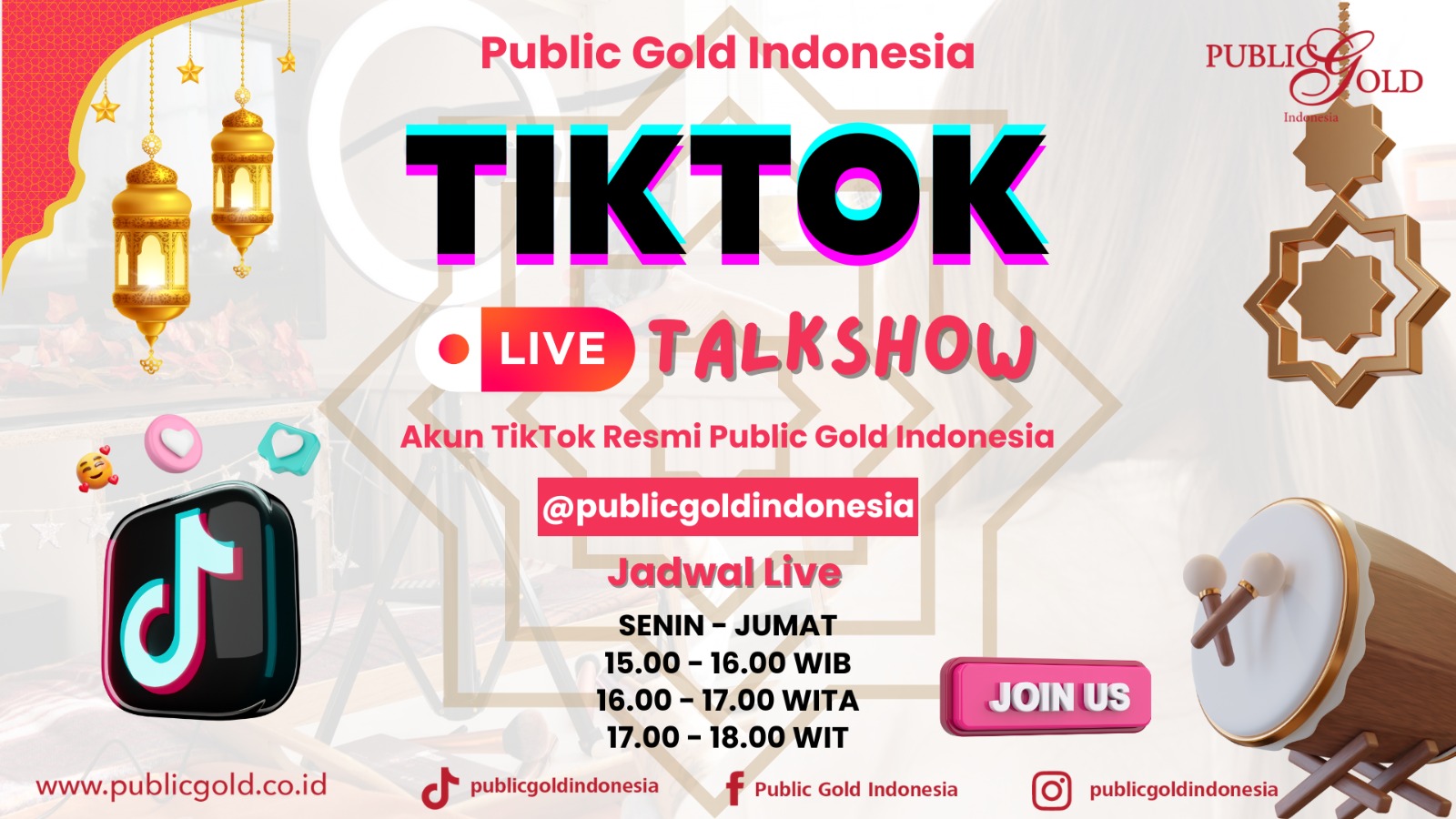 TikTok Live Talkshow Spesial Ramadhan