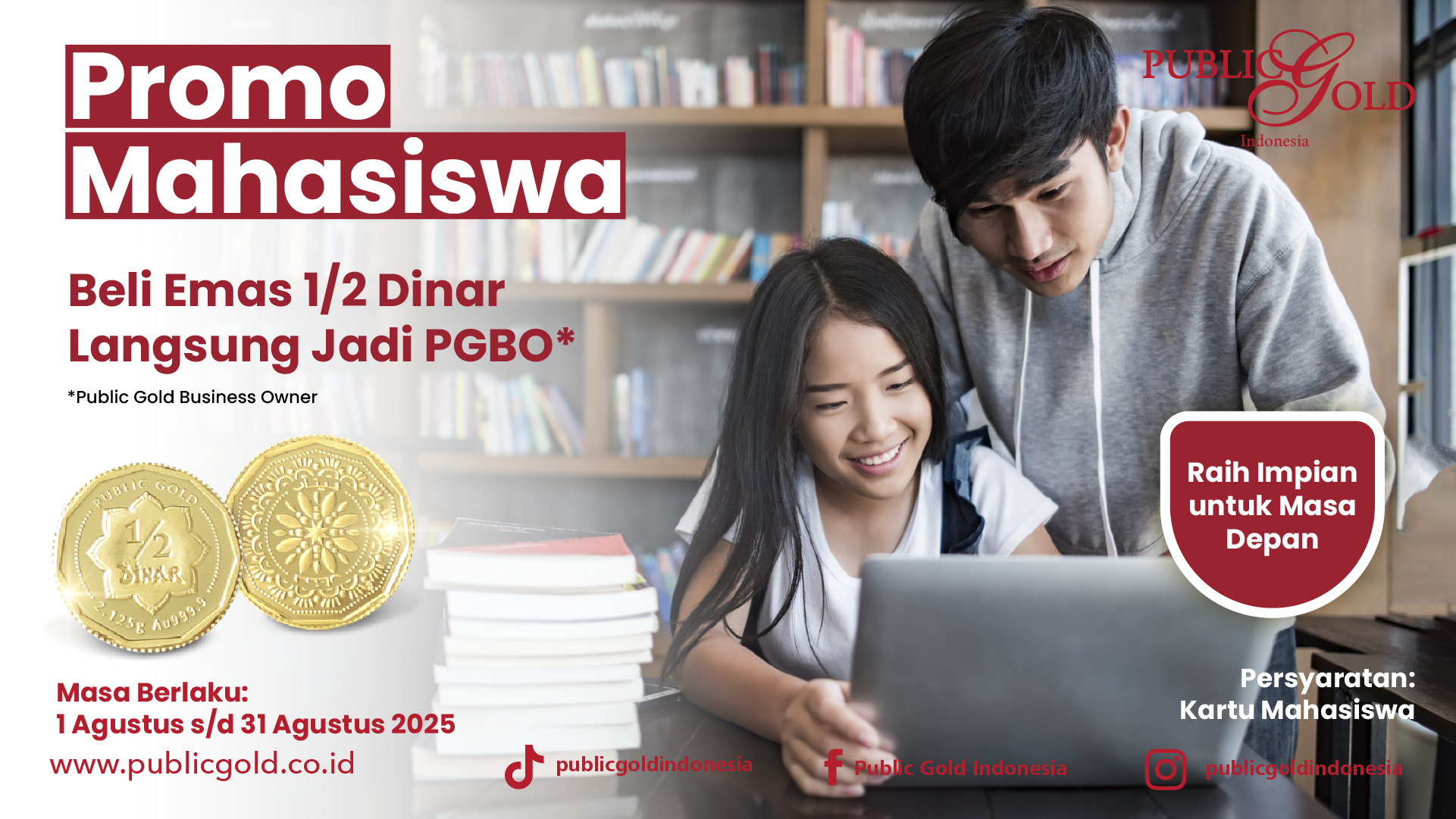 PROMO PGBO MAHASISWA AGUSTUS 2025
