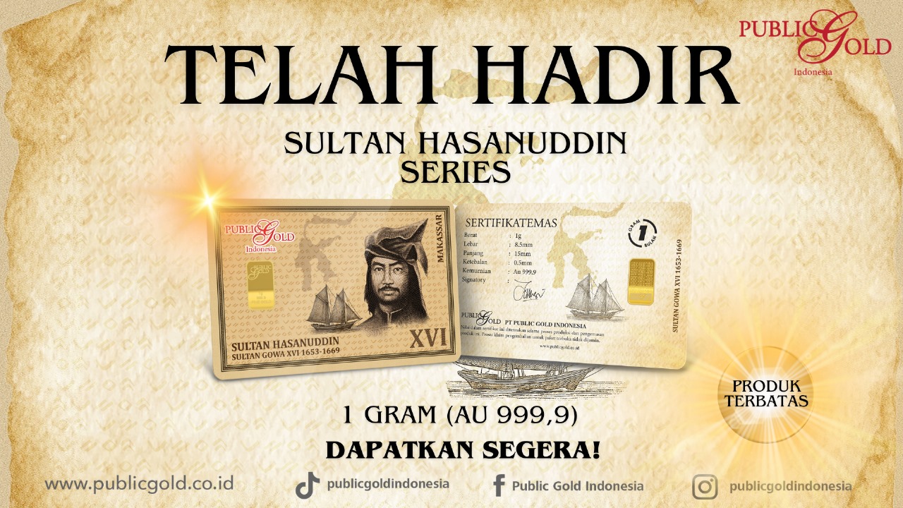 1GRAM SULTAN HASANUDDIN PUBLIC GOLD INDONESIA 2025