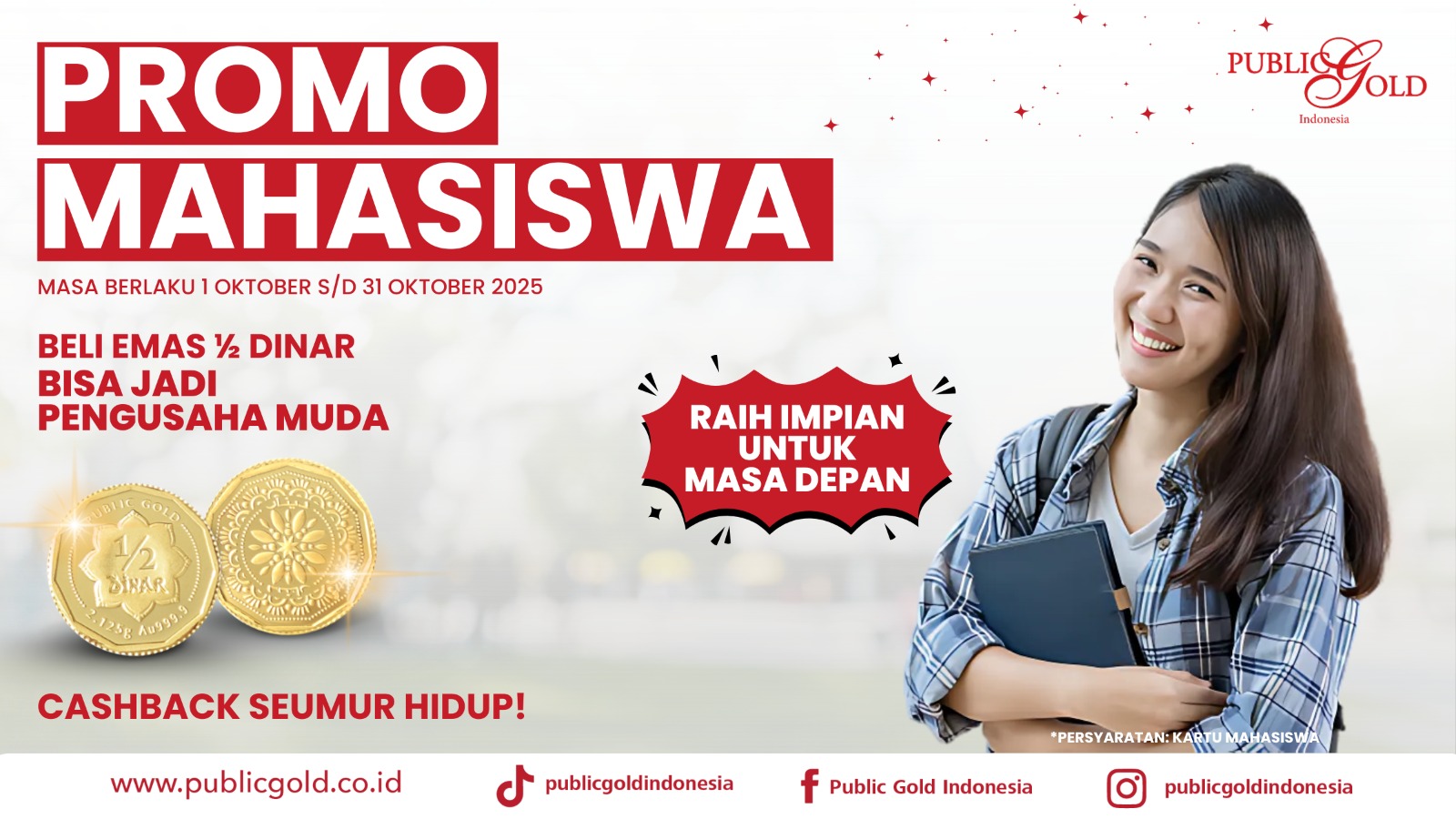 PROMO PGBO MAHASISWA OKTOBER 2025