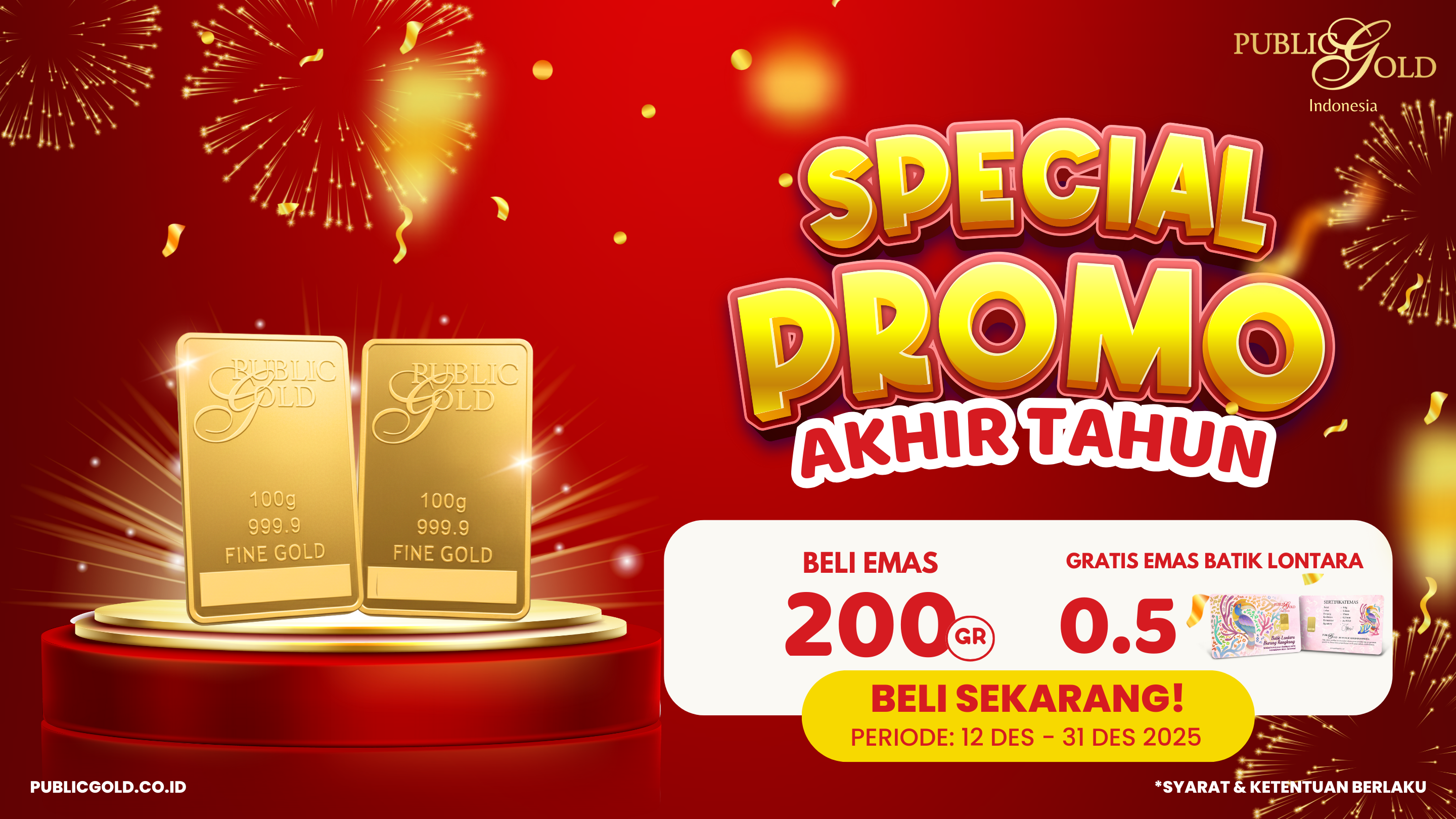 PROMO PUBLIC GOLD INDONESIA