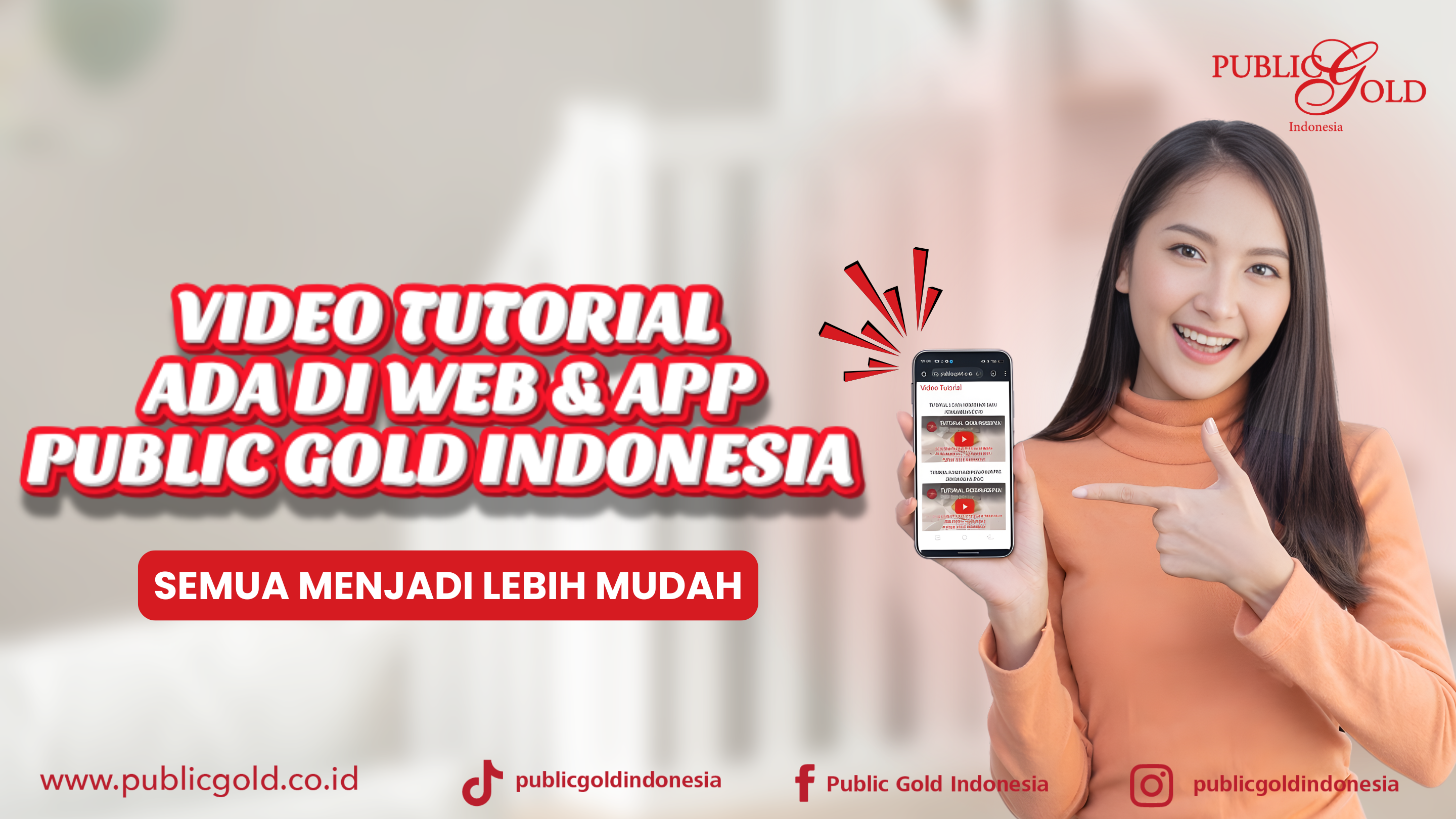 TUTORIAL VIDEO PUBLIC GOLD INDONESIA