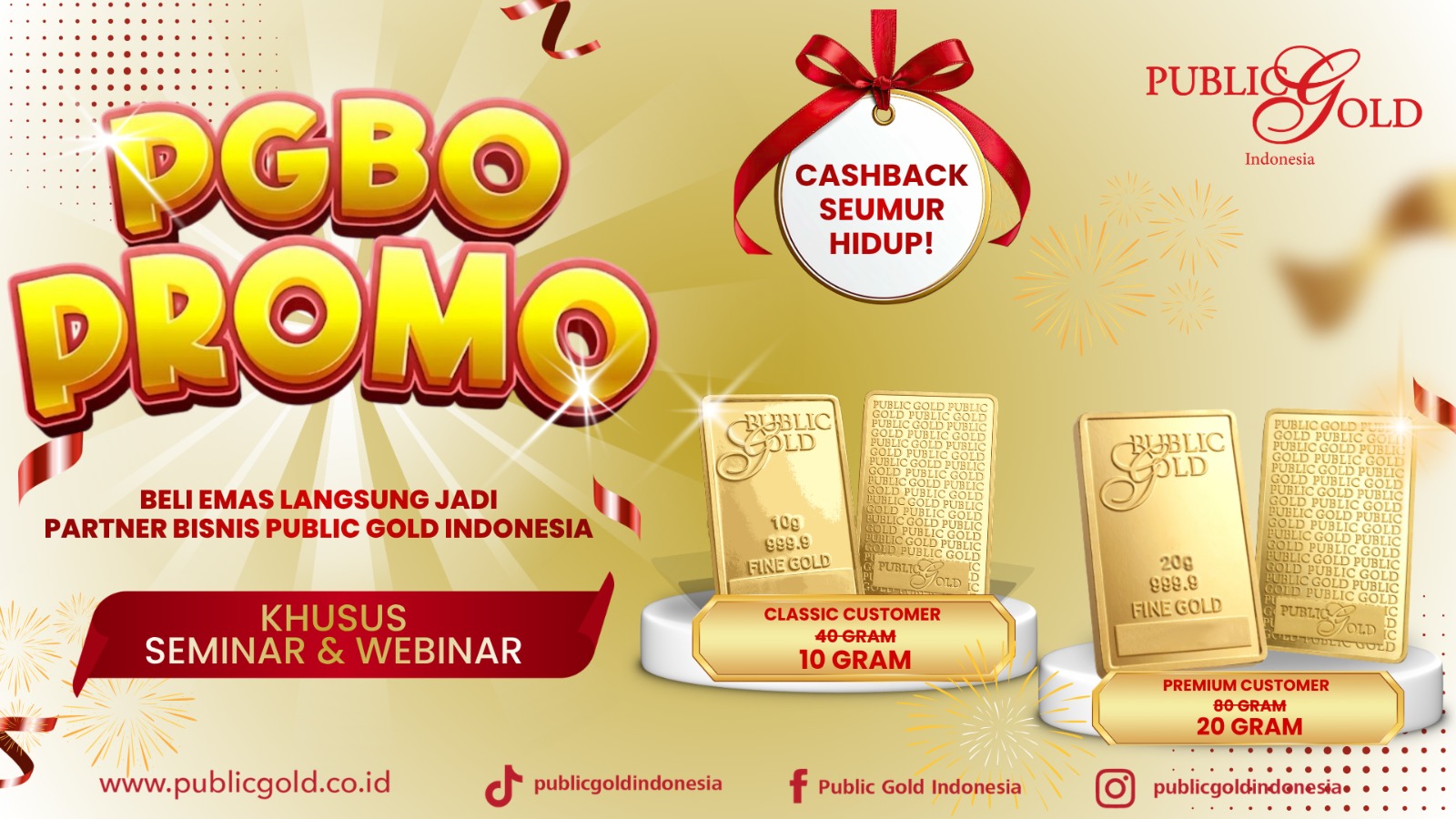PROMO PGBO KHUSUS SEMINAR DAN WEBINAR APRIL 2026