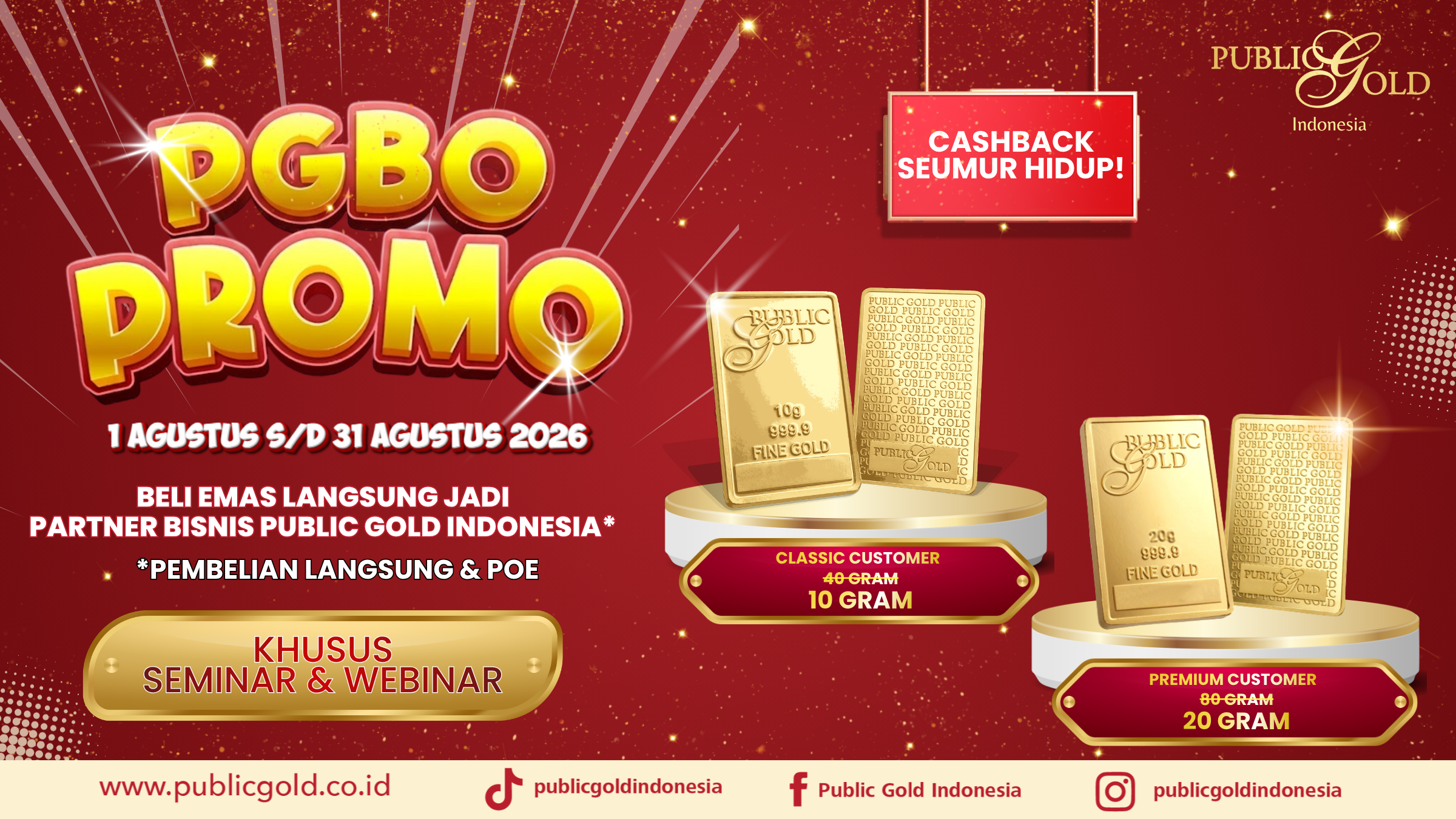 PROMO PGBO KHUSUS SEMINAR DAN WEBINAR AGUSTUS 2026