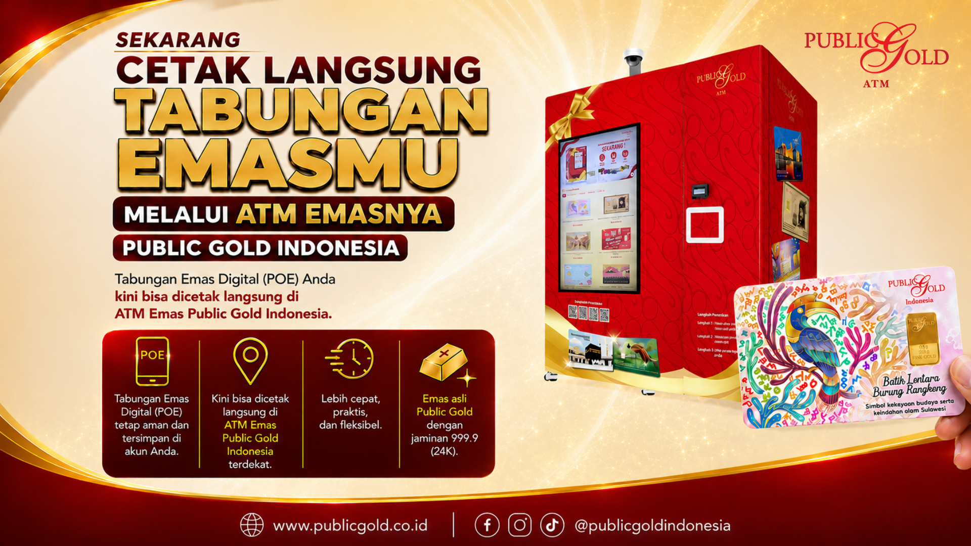 POE ATM EMAS PUBLIC GOLD INDONESIA
