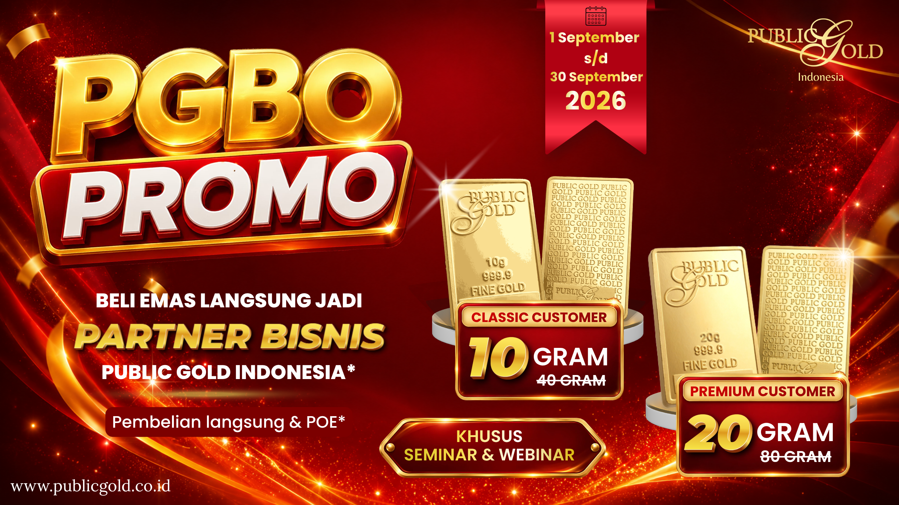 PROMO PGBO KHUSUS SEMINAR DAN WEBINAR SEPTEMBER 2026