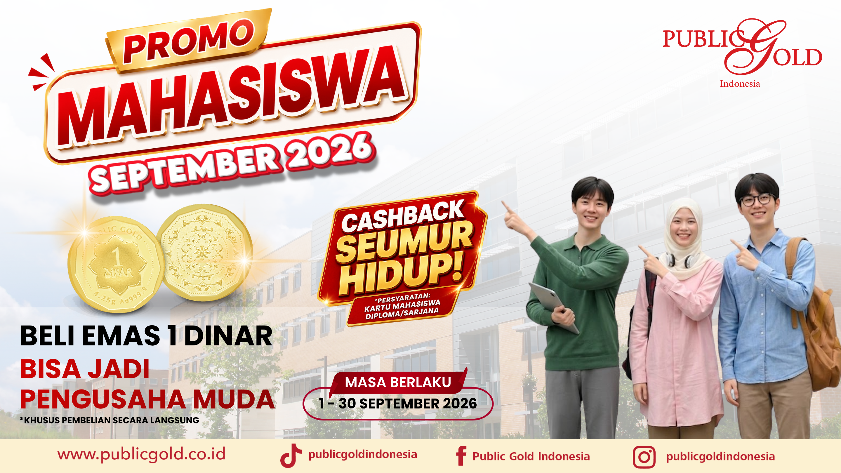 PROMO MAHASISWA SEPTEMBER 2026
