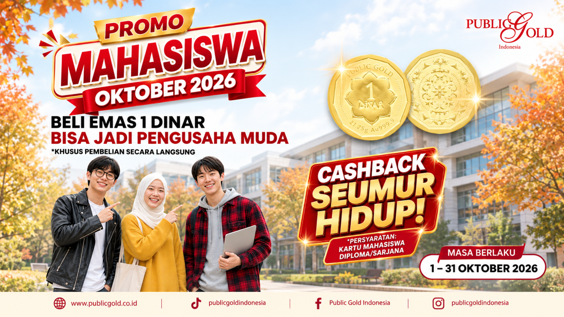 PROMO MAHASISWA OKTOBER 2026
