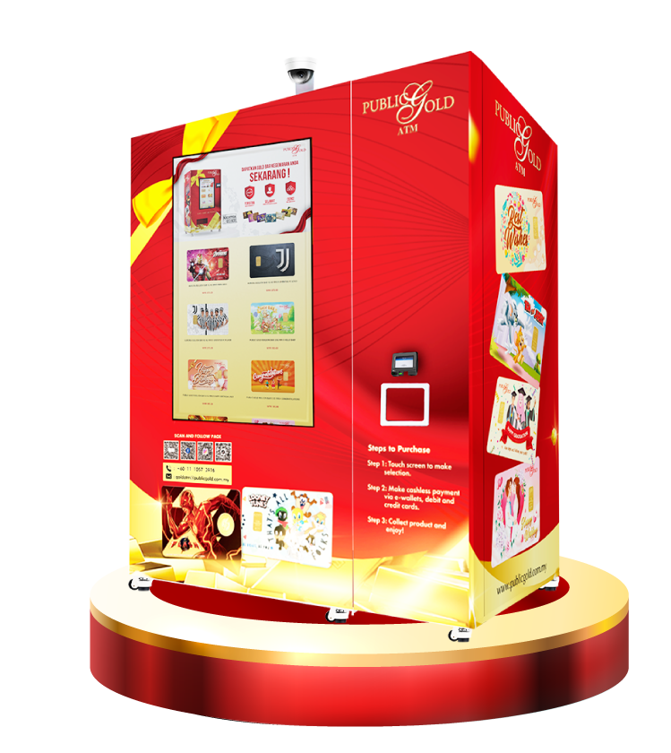 Public Gold ATM Machine