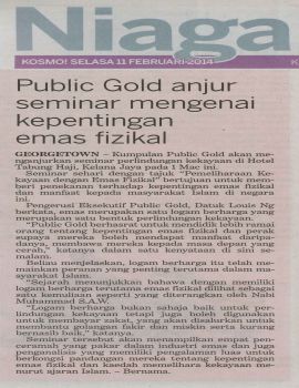 Feb 11 14 News about Seminar Tabung Haji from Kosmo!