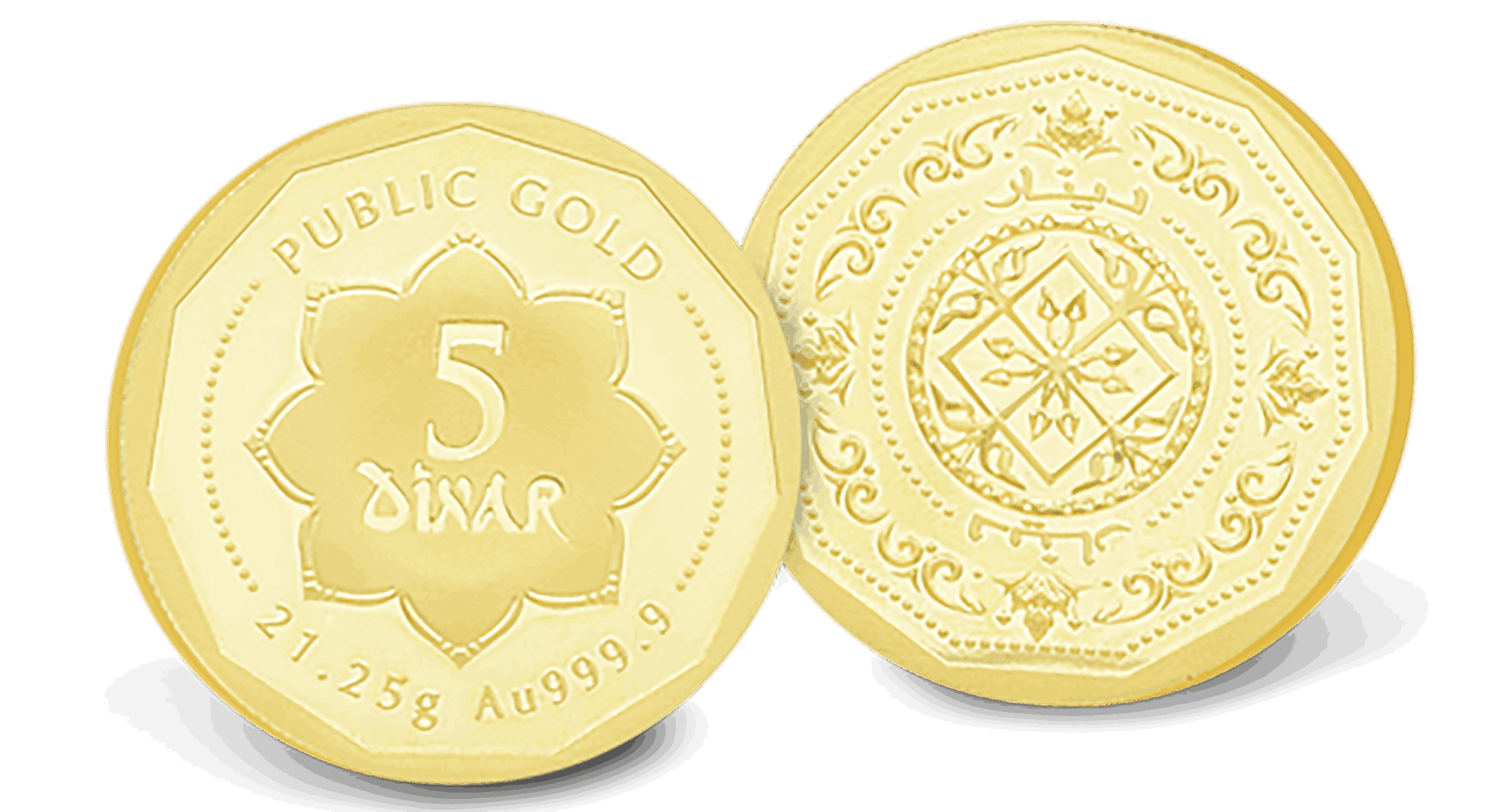 Public Gold 5 Dinar 21 25g Au 999 9 